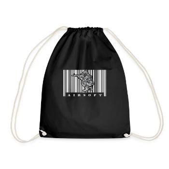 Airsoft - Sac de sport léger - noir - Devant