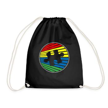 Autism Autistic - Drawstring Bag - black - Front