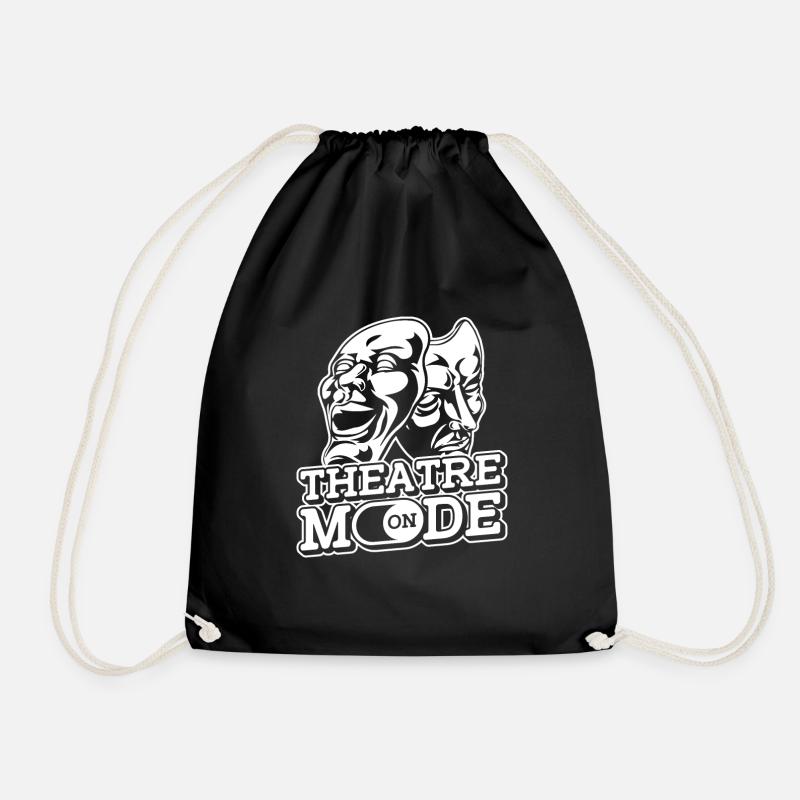 Theatre - Drawstring Bag - black