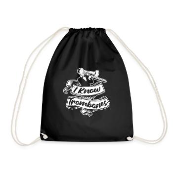 Trombone - Sac de sport léger - noir - Devant