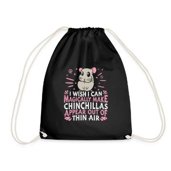 Chinchilla - Sac de sport léger - noir - Devant