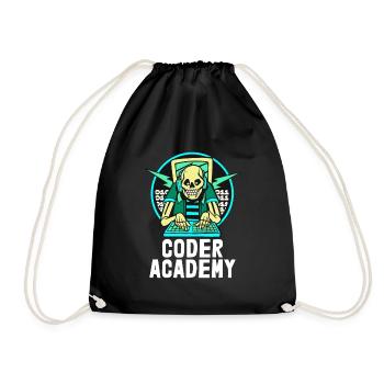 Programmeur Coder Développeur de logiciels - Sac de sport léger - noir - Devant