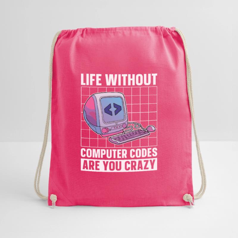 Programmer Coder Software Developer Drawstring Bag