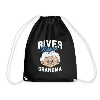 Rafting Canoë Kayak d’eau vive - Sac de sport léger - noir - Devant