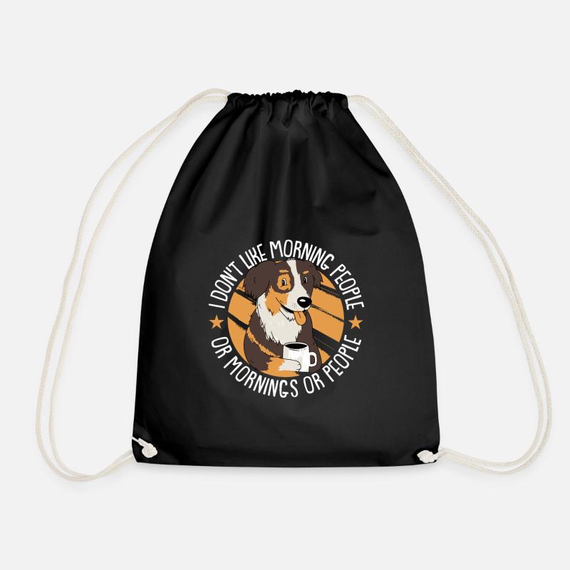 Cane da pastore australiano - Sacca sportiva - nero