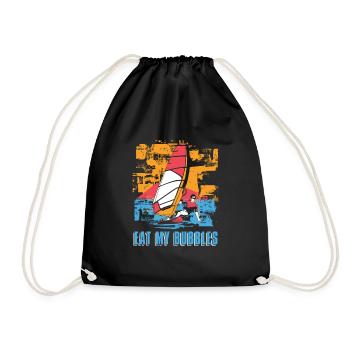 Planche à voile Windsurfen - Sac de sport léger - noir - Devant