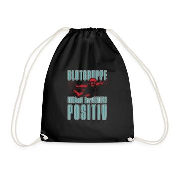 Parachutisme intérieur - Sac de sport léger - noir - Devant