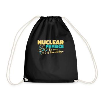 Physicien physicien - Sac de sport léger - noir - Devant