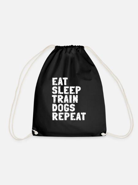 Hundetrainer Hundetrainer - Turnbeutel - Schwarz