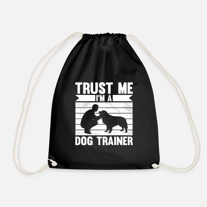 Hundetrainer Hundetrainer - Turnbeutel - Schwarz