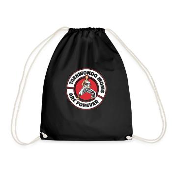 Taekwondo Mama - Turnbeutel - Schwarz - Vorne