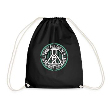 Biologiste Biologiste Parent Biologiste moléculaire - Sac de sport léger - noir - Devant