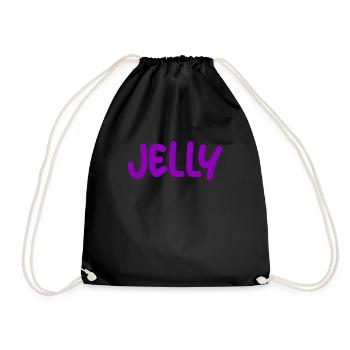 Jelly Kost�m passende PB- und J Halloween -Kost�m - Turnbeutel - Schwarz - Vorne