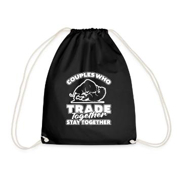 Paire Day Trading Day Trader - Sac de sport léger - noir - Devant
