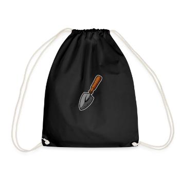 Hobby Gardener Garden - Drawstring Bag - black - Front