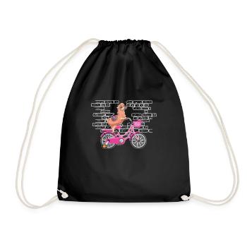 Lama Llama Vélo - Sac de sport léger - noir - Devant