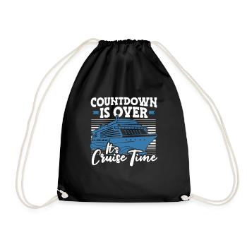 Voilier Voilier Croisière Voilier - Sac de sport léger - noir - Devant