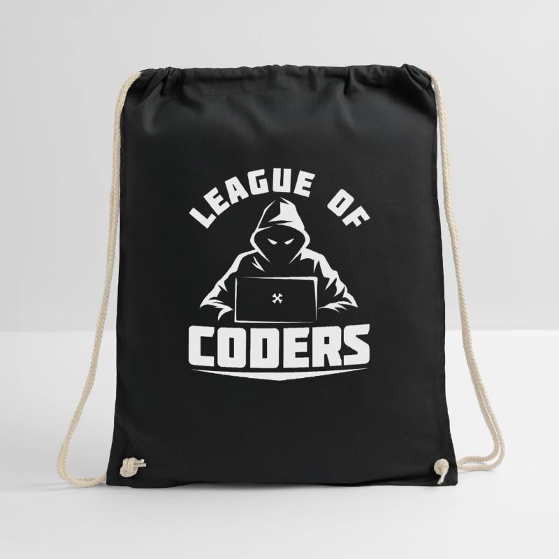 Developer Coder Programmer Drawstring Bag