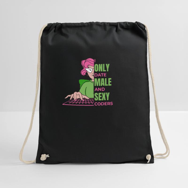 Developer Coder Programmer Humor Drawstring Bag
