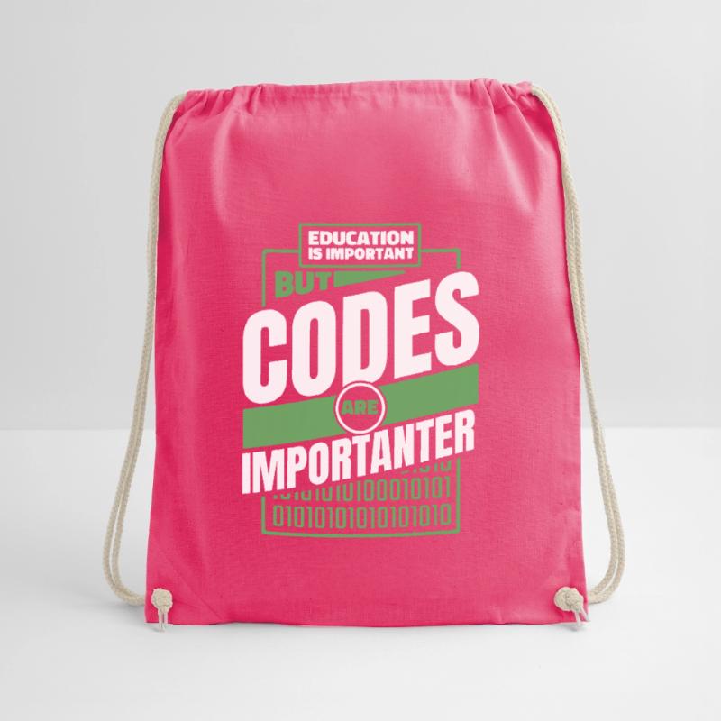 Developer Coder Programmer Funny Drawstring Bag