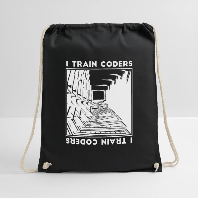 Developer Coder Programmer Calculator Drawstring Bag