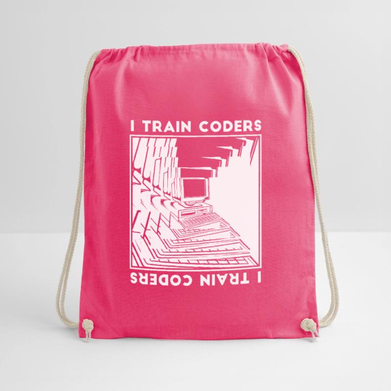 Entwickler Coder Programmierer Rechner Turnbeutel