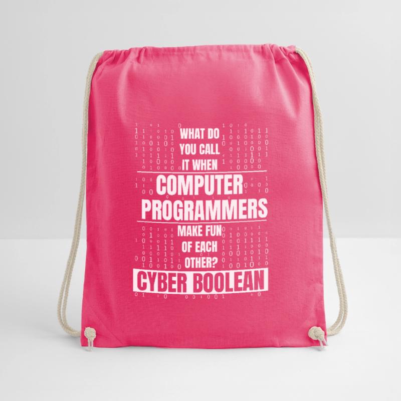 Developer Coder Programmer Funny Drawstring Bag