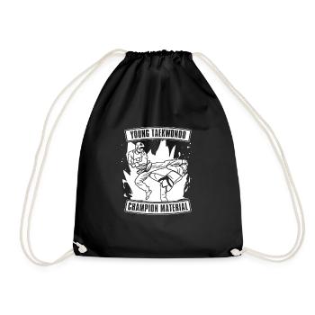 Taekwondo Père Taekwondo - Sac de sport léger - noir - Devant
