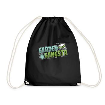 Hobby Gardener Garden - Drawstring Bag - black - Front