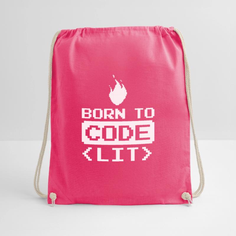 Developer Coder Programmer Funny Drawstring Bag