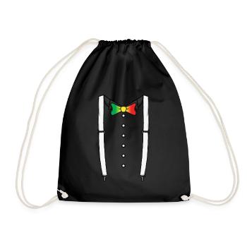 Juneteenth Bie - Turnbeutel - Schwarz - Vorne