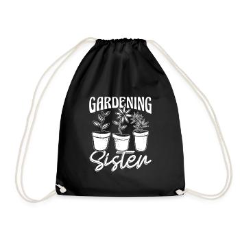Hobby Jardinier Jardinier Jardinier Sœur - Sac de sport léger - noir - Devant