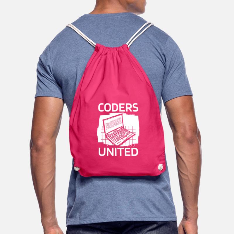 Entwickler Coder Programmierer Turnbeutel
