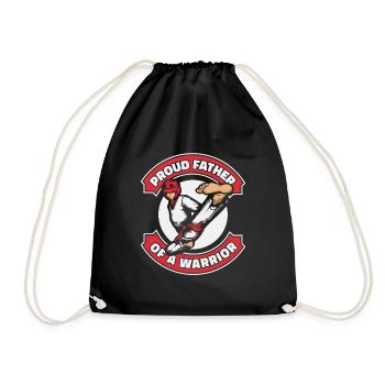 Taekwondo Père Taekwondo - Sac de sport léger - noir - Devant