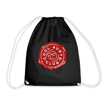 Cool Tanten Club Vintage Cool Tanten Club - Turnbeutel - Schwarz - Vorne