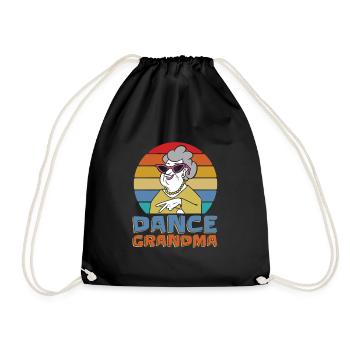 Mom Mom Mom Granny Dance Mom - Drawstring Bag - black - Front