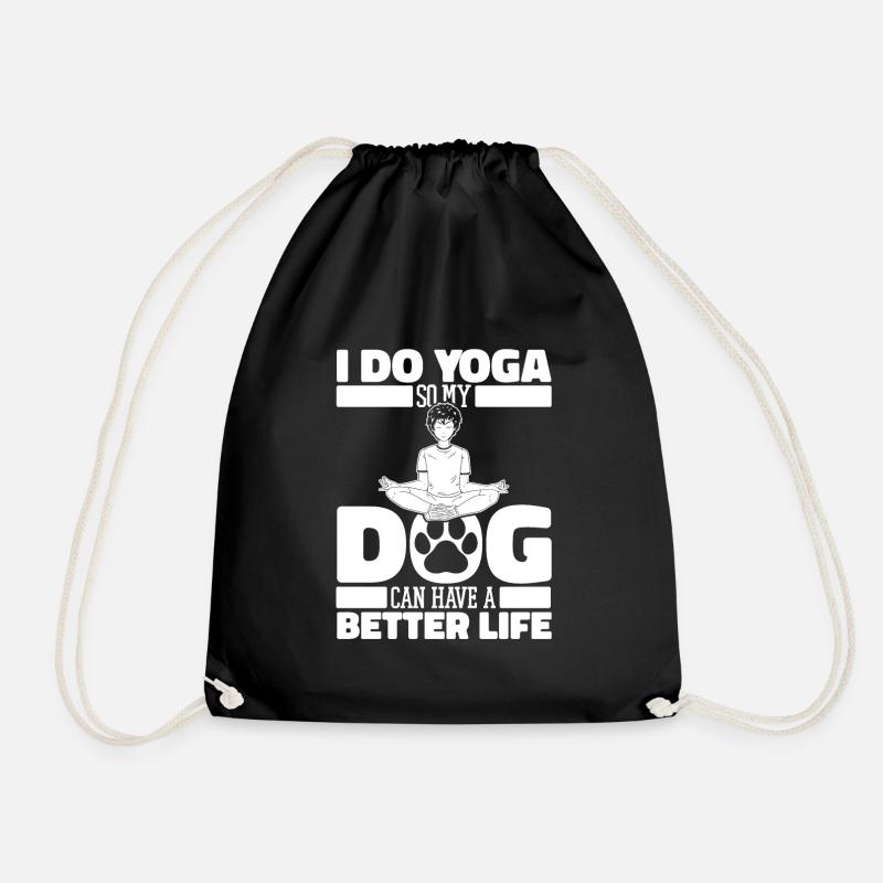 Yoga - Turnbeutel - Schwarz