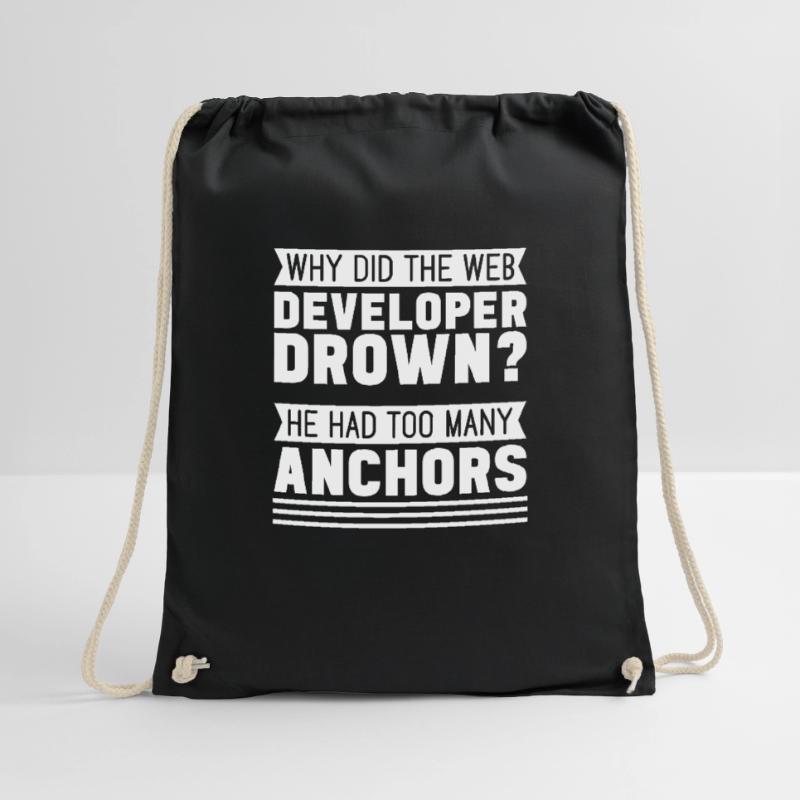 Web Developer Web Developer Funny Drawstring Bag