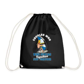 Wing Surf Wing Foil Paar - Turnbeutel - Schwarz - Vorne