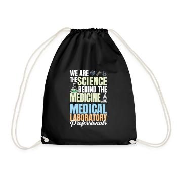 Medical Laboratory Professionals Lab Tech Lab Week - Turnbeutel - Schwarz - Vorne