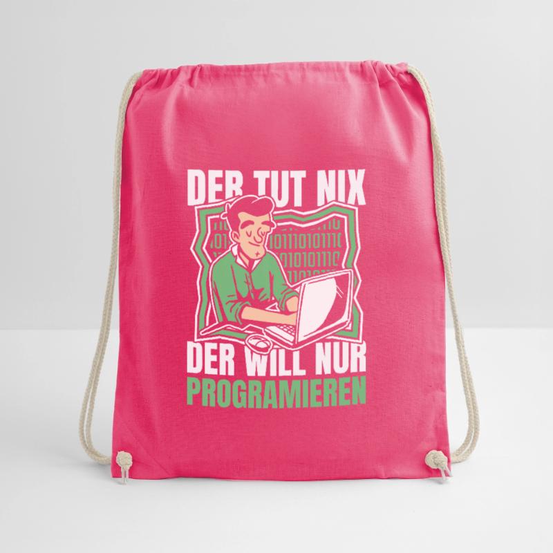 Entwickler Coder Programmierer Computer Turnbeutel