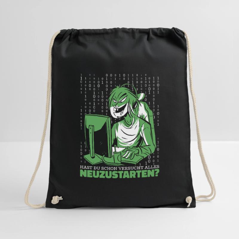 Entwickler Coder Programmierer Computer Turnbeutel