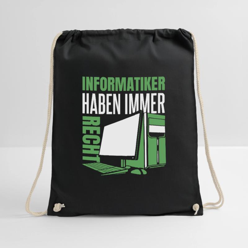 Entwickler Coder Programmierer Computer Turnbeutel