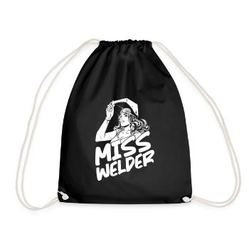 Serrurier soudeur - Sac de sport léger - noir - Devant