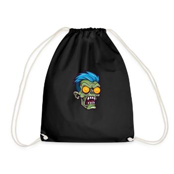 Zombie Halloween Cool - Turnbeutel - Schwarz - Vorne