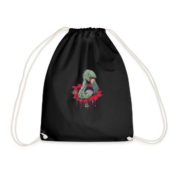 Zombie Halloween Cool - Sac de sport léger - noir - Devant