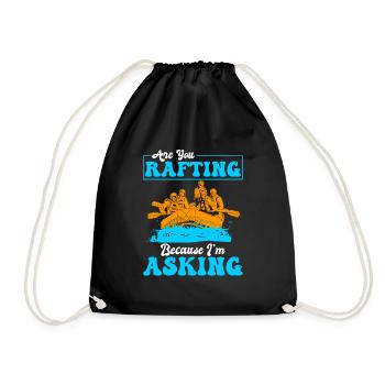 Rafting Rafting en eau vive - Sac de sport léger - noir - Devant