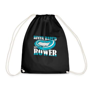 Rafting Rafting en eau vive - Sac de sport léger - noir - Devant
