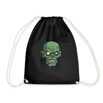 Zombie Halloween Cool - Sac de sport léger - noir - Devant