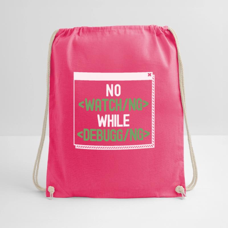 Developer Coder Programmer Humor Drawstring Bag